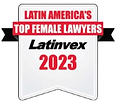 Logotipo del ranking de las mejores abogadas de Latinvex